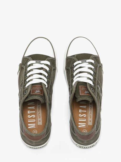 Sneakers Mustang Groen men M0151005 ander zicht 3